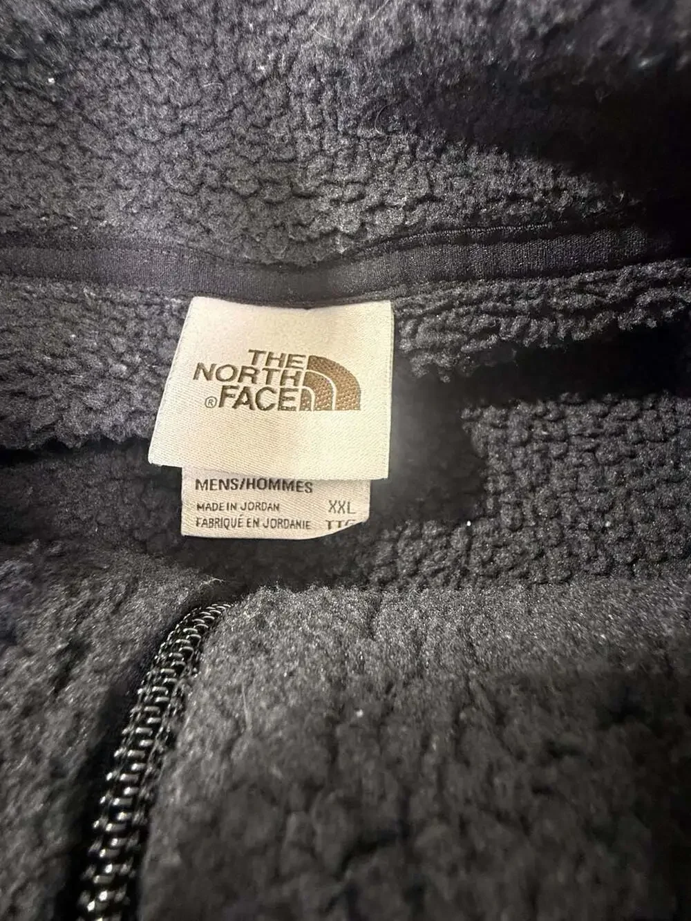 The North Face Gordon Lyons Full Zip Fleece Vest Mens XXL Dark Gray